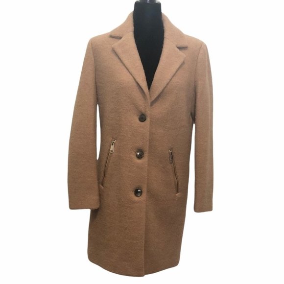 Dkny Jackets & Blazers - DKNY BOUCLÉ WOOL-BLEND COAT